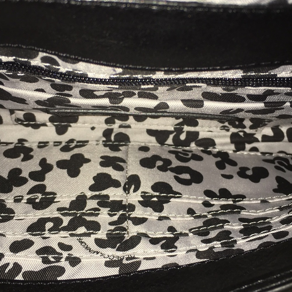 Rebecca Minkoff Love Leather Clutch w/ Strap - Picture 6 of 8